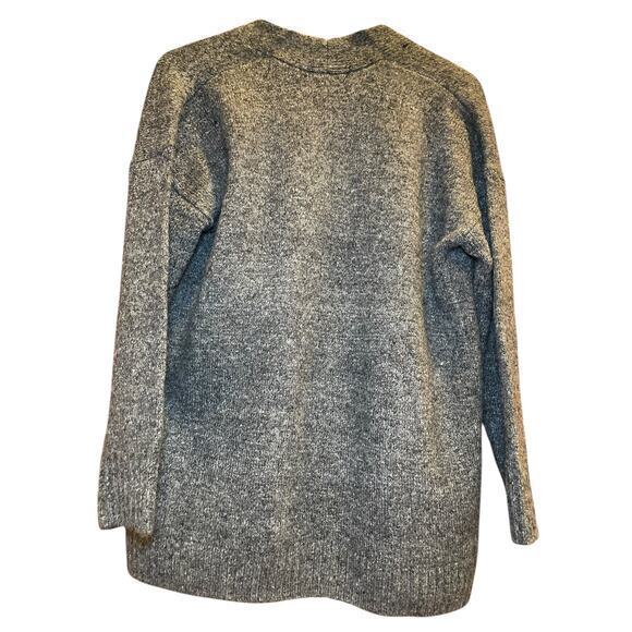 NWT Old Navy Cozy-Knit Open-Front Long Cardigan Sweater Duster Charcoal XS - Picture 5 of 9